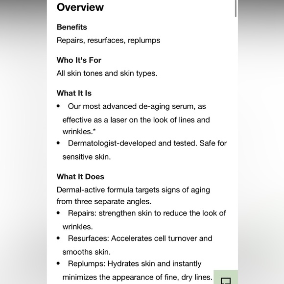 NEW CLINIQUE CLINICAL REPAIR WRINKLE CORRECTING SERUM 30ml - Picture 9 of 10